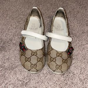 Gucci kids ballet shoes